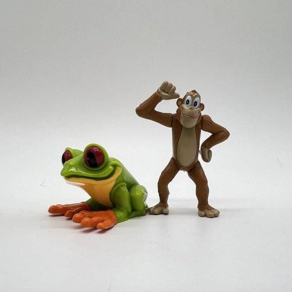 Rain Forest Cafe‎ Tree Frog & Gorilla PVC Souvenir Collectible Figure 2" Toy - Picture 1 of 5